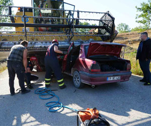 Kastamonu'da 60 Yaşındaki Sefer Akkaya Biçerdöverin Altında Kalarak Hayatını Kaybetti