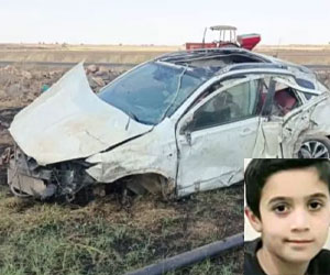 Şanlıurfa Siverek İlçesinde 9 Yaşındaki İsa Salğut Trafik Kazasında Hayatını Kaybetti